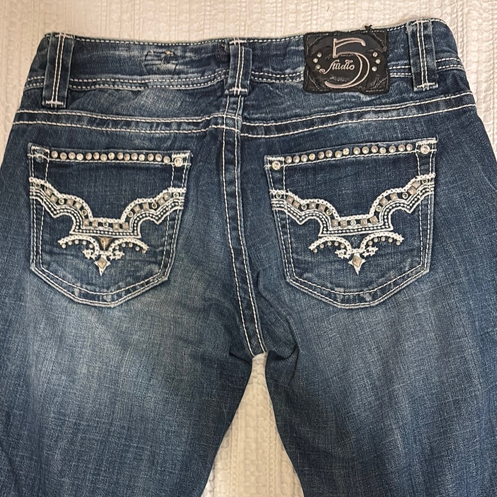 Dark Blue Y2 K  Women's Jeans Size 26